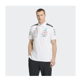 Mercedes AMG Petronas tricou polo white official Teamline Replica F1 Team 2026 - M