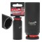 Cheie tubulara de impact lunga in 6 puncte 1 / 2&quot;, 24 mm, Cr-Mo, Tvardy T00211-24