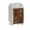 Clema de derivatie Cu-Al 70mmp 1P maro Schrack IKA26340