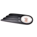 Lampa semnalizare laterala MINI ONE/COOPER/Clubman/ Clubvan/Coupe/Roadster/CabRio, 07.2007-2015, partea Stanga, alba, cu soclu bec, cu rama, OEM/OES