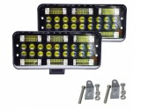 Proiector led 12v-24v black edition 192 w, 2 faze