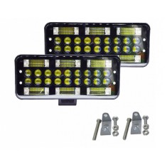 Proiector led 12v-24v black edition 192 w, 2 faze