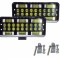 Proiector led 12v-24v black edition 192 w, 2 faze