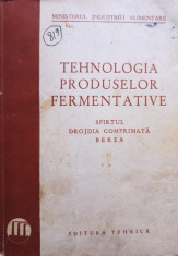 Tehnologia produselor fermentative foto