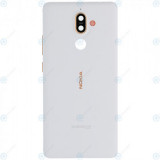 Nokia 7 Plus (TA-1046, TA-1055) Capac baterie cupru alb
