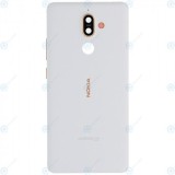 Nokia 7 Plus (TA-1046, TA-1055) Capac baterie cupru alb