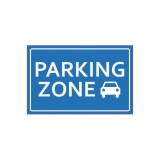 Abtibild &quot;PARKING ZONE&quot; Cod: TAG 028 / T2 Automotive TrustedCars, Oem