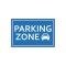Abtibild &quot;PARKING ZONE&quot; Cod: TAG 028 / T2 Automotive TrustedCars