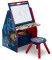 Set 2 in 1 organizator si birou cu tablita si scaun Paw Patrol Activity Center