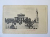 Rara! Carte postala Salutări din Constantinopol circa 1899:Poarta Seraskerat