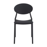 Cumpara ieftin Scaun plastic negru 41x42x81 cm