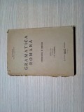GRAMATICA ROMANA - Etimologia si Sintaxa - H. Tiktin - 1945, 262 p.