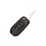 Carcasa Cheie Renault 3 Butoane + Lama Metalica, Compatibila, Plastic ABS, Fara Electronica/Baterie/Logo
