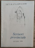 Scrisori provinciale - Dunia Palangeanu// dedicatie si semnatura autoare