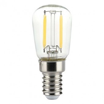 BEC E14 ST26 CU FILAMENT LED 2W 3000K ALB CALD foto