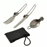 Set de tacamuri practica pentru drumetii, 3 piese Handy KitchenServ