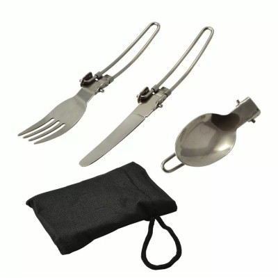 Set de tacamuri practica pentru drumetii, 3 piese Handy KitchenServ foto
