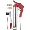 Decalimetru Manual Pneumatic Toolhub, Set Pistol Gresat Interschimbabil, 500ml, Consum Aer 169L/min