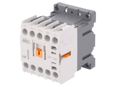 Contactor 3P NO 230VAC 12A foto