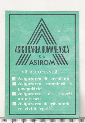 bnk cld Calendar de buzunar 1992 - ASIROM foto