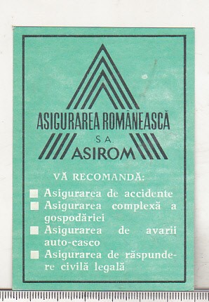 bnk cld Calendar de buzunar 1992 - ASIROM