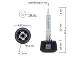 V&acirc;rf Şurubelniţă ERSA 0,4mm Longlife pentru Staţie de Lipit 0142CDLF04/SB