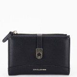 Portofel negru David Jones Paris P140-003H 07