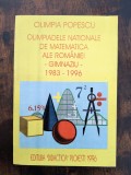 Olimpiadele nationale de matematica 1983-1996 - Olimpia Popescu / R5P1F