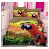 Cumpara ieftin Lenjerie de Pat, Bumbac Finet 3D, 6 Piese, Pat Dublu - SIPRA2-50