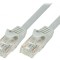 Patch Cord UTP Cat5e 0.25m Gri