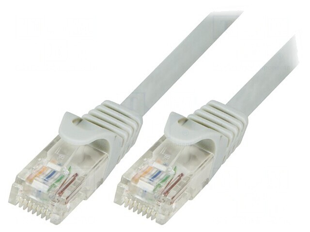 Patch Cord UTP Cat5e 0.25m Gri