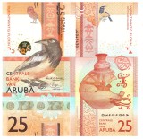 Aruba 25 Florin 2019 P-22 UNC