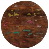 Cumpara ieftin Blat de masa rotund, &Oslash; 60x2,5 cm, lemn masiv reciclat