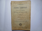 ALGEBRA ELEMENTARA CLSA A 5 A LICEU-AL.MANICATIDE.1929.