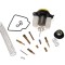 Kit reparatie carburator 125cc 4T diametrul clapetei: 22mm, diametru membranei:... Cod Produs: MX_NEW ZV3005