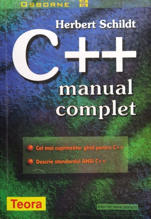 C++ manual complet - 2001 - Herbert Schildt (xx967)