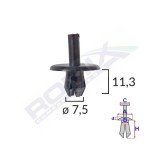 Clips Fixare Pentru Alfa Romeo/Fiat 7.5X11.3Mm - Negru Set 10 Buc 139523 A16860-RMX