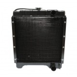 Radiator racire apa cu 4 randuri de celule pentru Case IH seria Maxxum 104753A2, A104753A1, 104753A1, 87579817, 52771, 150-56 Breckner Germany
