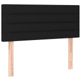Cumpara ieftin Tablie de pat, negru, 90x5x78/88 cm, textil