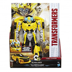 Figurina Transformers The Last Knight, Turbo Changer,Bumblebee foto