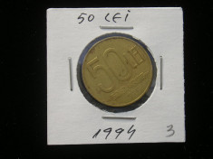 M1 C10 - Moneda foarte veche - Romania - 50 lei 1994 foto