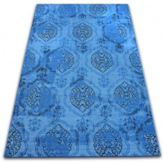 Covor Vintage 22213/473 albastru clasic, 160x230 cm