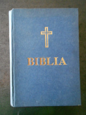 BIBLIA SAU SFANTA SCRIPTURA (1982, sub indrumarea a prea fericitului IUSTIN) foto