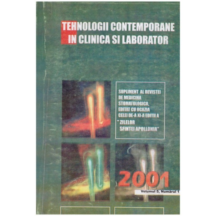 - Tehnologii contemporane in clinica si laborator vol.5/nr.1 - 130932