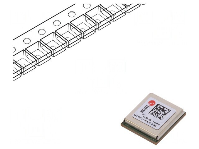 Modul Bluetooth Low Energy SMD 5.0 NINA-B301-00B