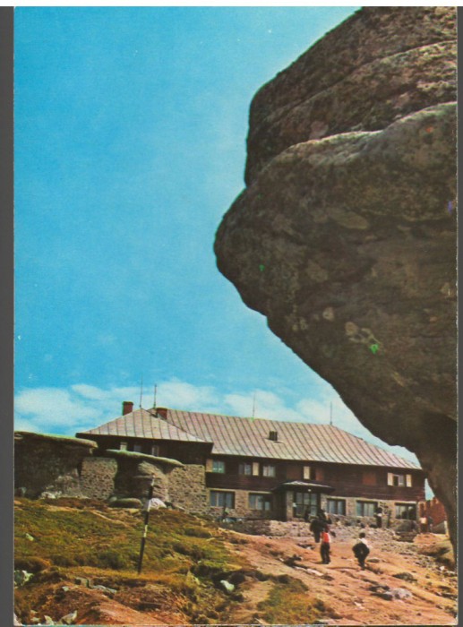 CPI B14813 - CARTE POSTALA - MUNTII BUCEGI. CABANA &quot;BABELE&quot;