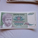 Yugoslavia 50000 dinari 1992 UNC