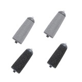 Set 4 Capete pentru Pila Electrica de Ingrijire a Calcaielor Crapate, 2 Capete Fine si 2 Grosiere