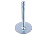 Picioruș Reglabil Oțel 60mm M12 100mm
