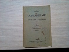 EXERCITII DE CONTABILITATE pentru Obstiile de Cumparare - T. Mandru - 1925, 141p